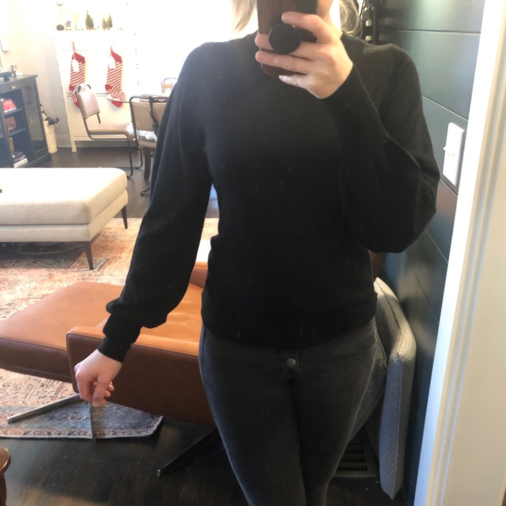 Halogen Puff Sleeve Sweater